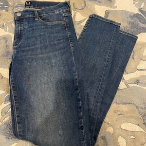 Gap Mid Rise 1969 True Skinny Jeans Medium Wash